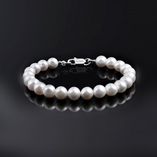 AAA Qualty Sweet Water Pearl-Bracelet-White