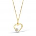 Heart Necklase - 8K Gold