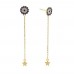 Evileye Studs-Rose